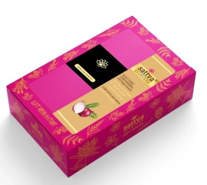 Gift set hoofdhuidtonic en hoofdhuidmassageborstel, Sattva Ayurveda