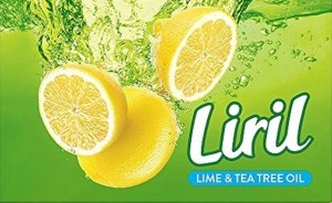 Zeep, Liril, met citroen en tea tree olie, 125 gram