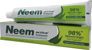 Tandpasta met neem, fluoride arm